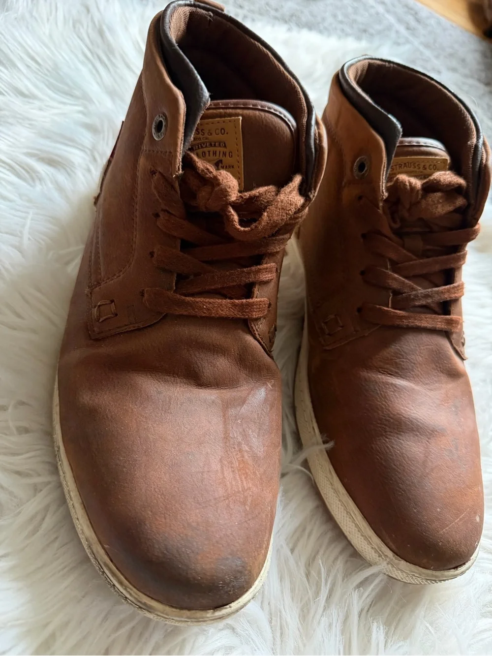 Levi’s lace-up boots